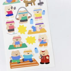 RoomRoom Bear Sticker v9