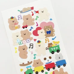 RoomRoom Bear Sticker v7