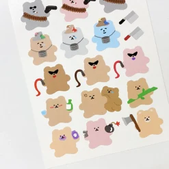 RoomRoom Bear Sticker v7
