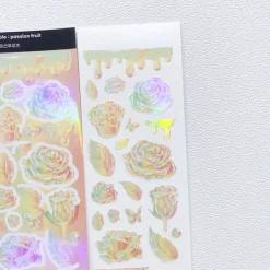 Rose Gradient Hologram Slim Sticker