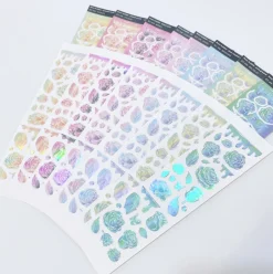 Rose Gradient Hologram Slim Sticker
