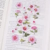 Rose of Sharon Pressed Flower Sticker