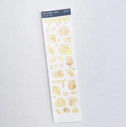 Rose Solid Hologram Slim Sticker