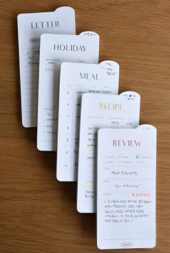 Rounded Edge Index Sticky Note