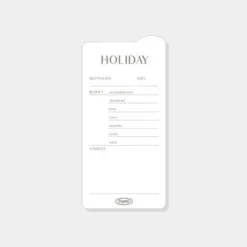 Rounded Edge Index Sticky Note