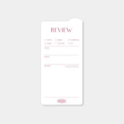 Rounded Edge Index Sticky Note
