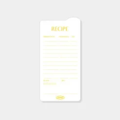 Rounded Edge Index Sticky Note