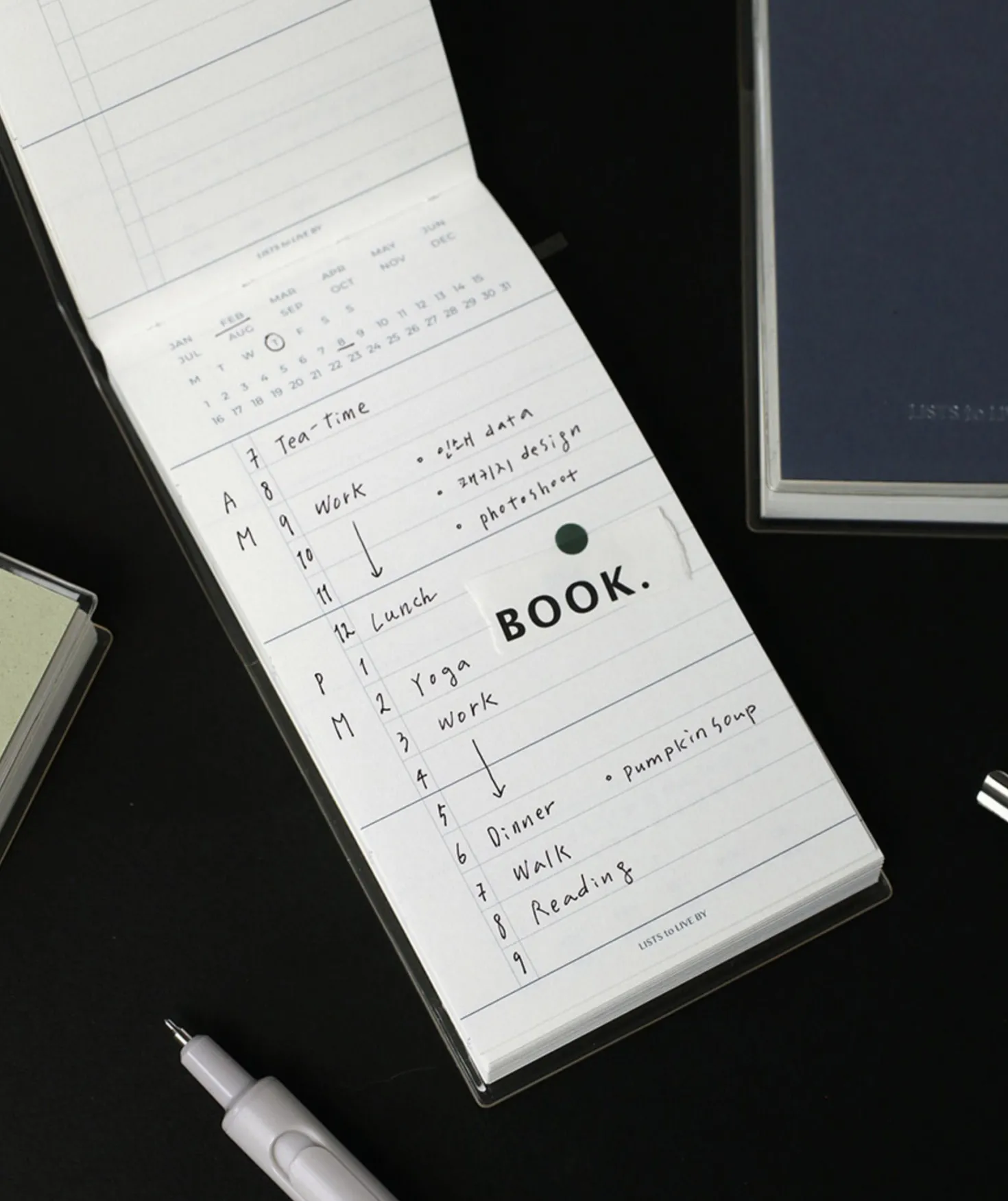 3-Row Daily Handy Planner