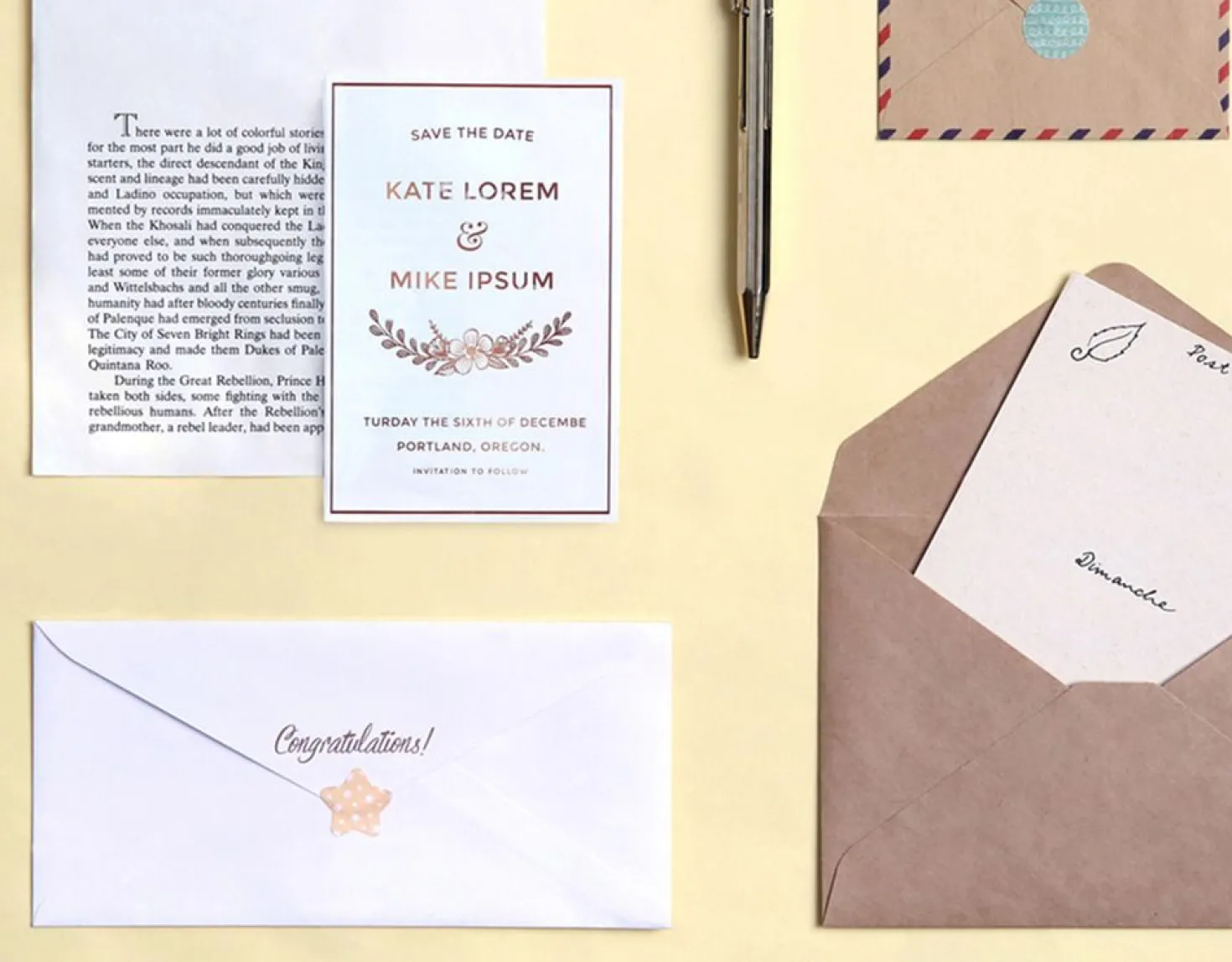 Satin Deco Label Sticker