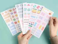 Satin Deco Label Sticker