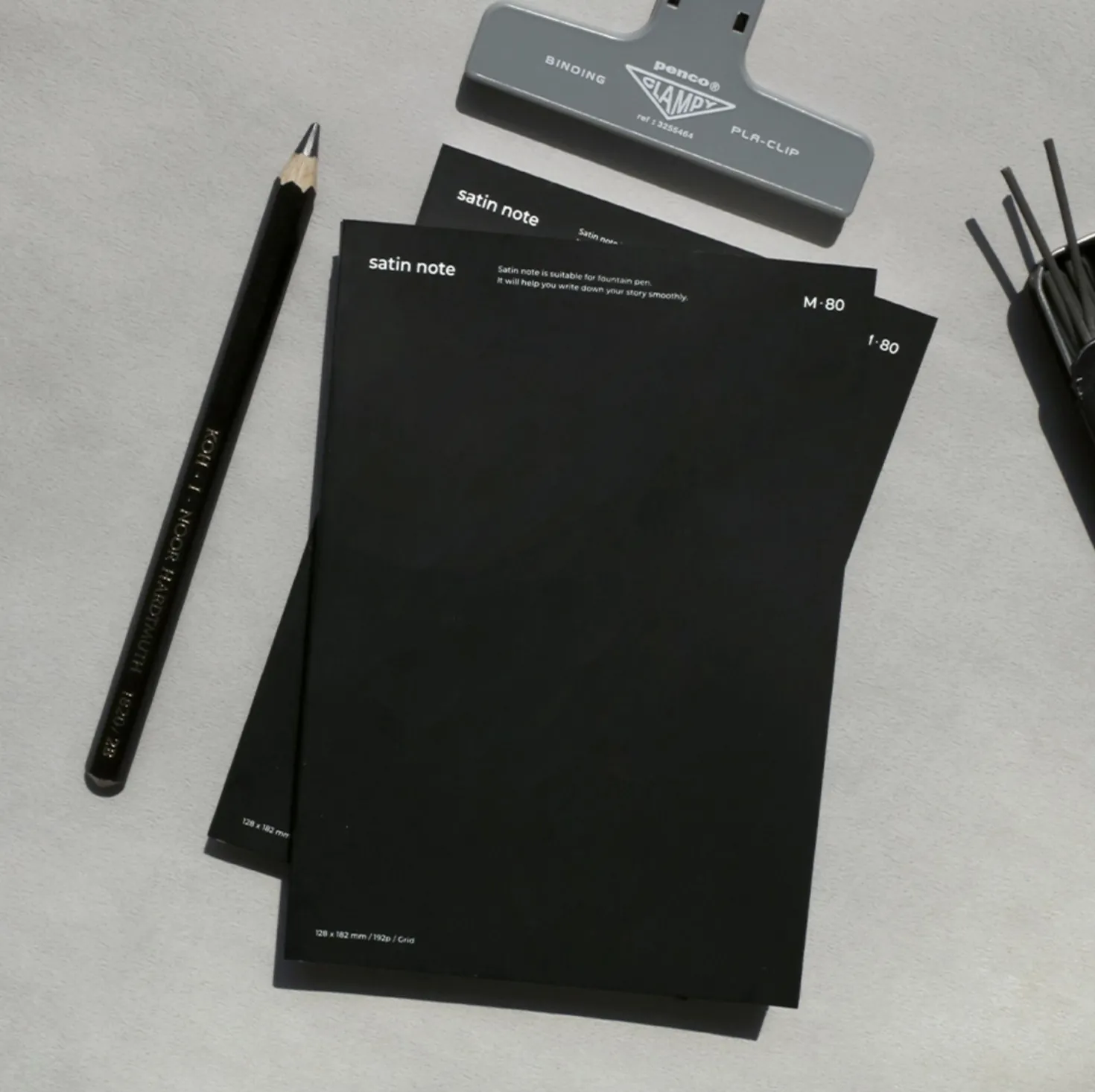 Satin M80 B6 Fountain Friendly Notebook