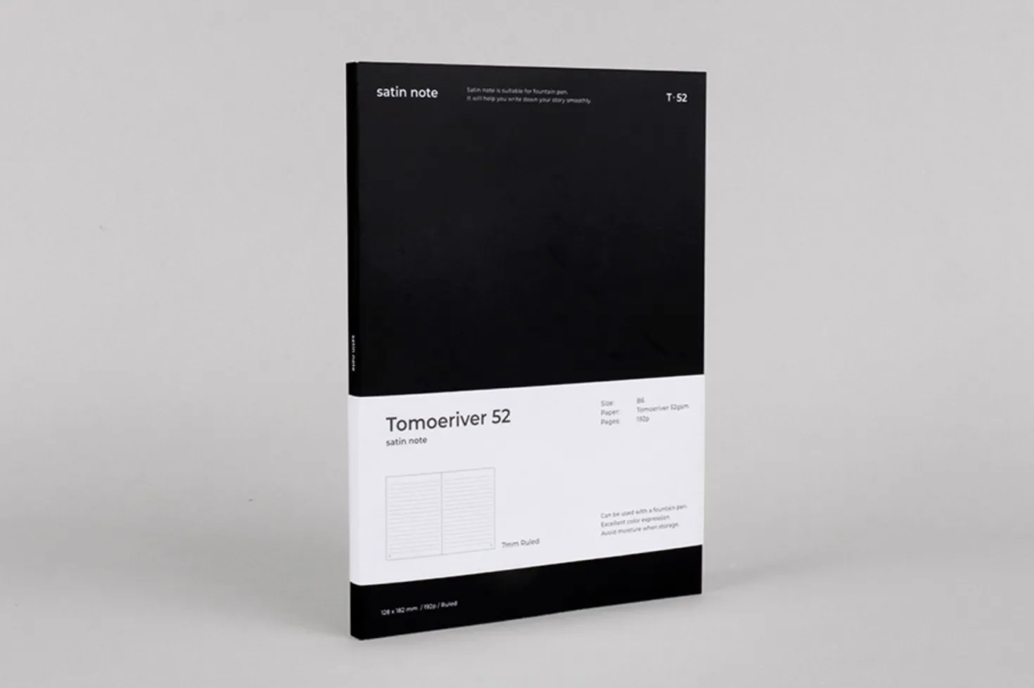Satin T52 B6 Fountain Friendly Notebook