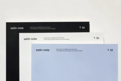 Satin T52 B6 Fountain Friendly Notebook