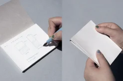 Satin T52 Compact Plain Memo Pad