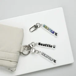 Seattle Acrylic Key Ring