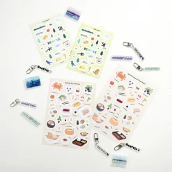 Seattle Acrylic Key Ring