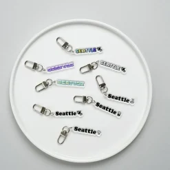 Seattle Acrylic Key Ring