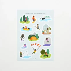 Seattle Activities Deco Sticker