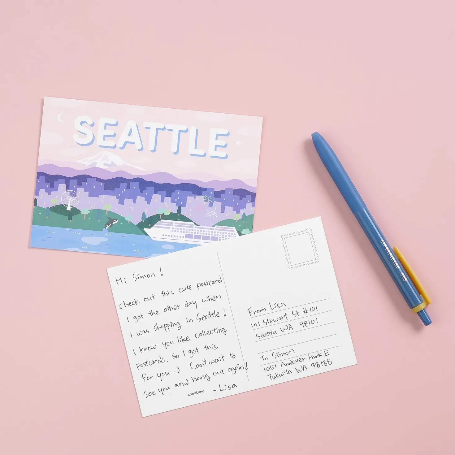 Seattle Postcard