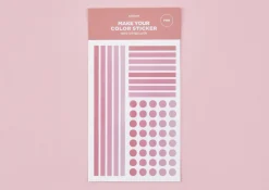 See-through Layer Color Sticker