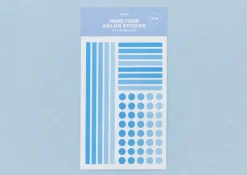 See-through Layer Color Sticker