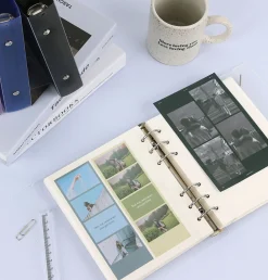 Self-adhesive 6 Ring A6 Wide Photo Album Refill