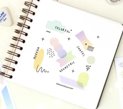 Shape Color Palette Sticker