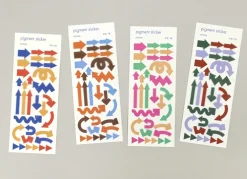 Shape Pigment See-through Sticker