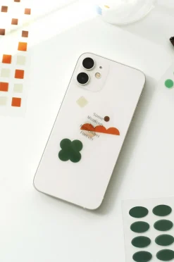 Shape Pigment See-through Sticker