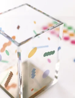 Shape Pigment See-through Sticker