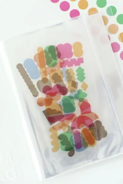 Shape Pigment See-through Sticker