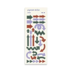 Shape Pigment See-through Sticker