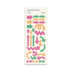 Shape Pigment See-through Sticker