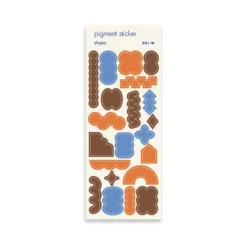 Shape Pigment See-through Sticker