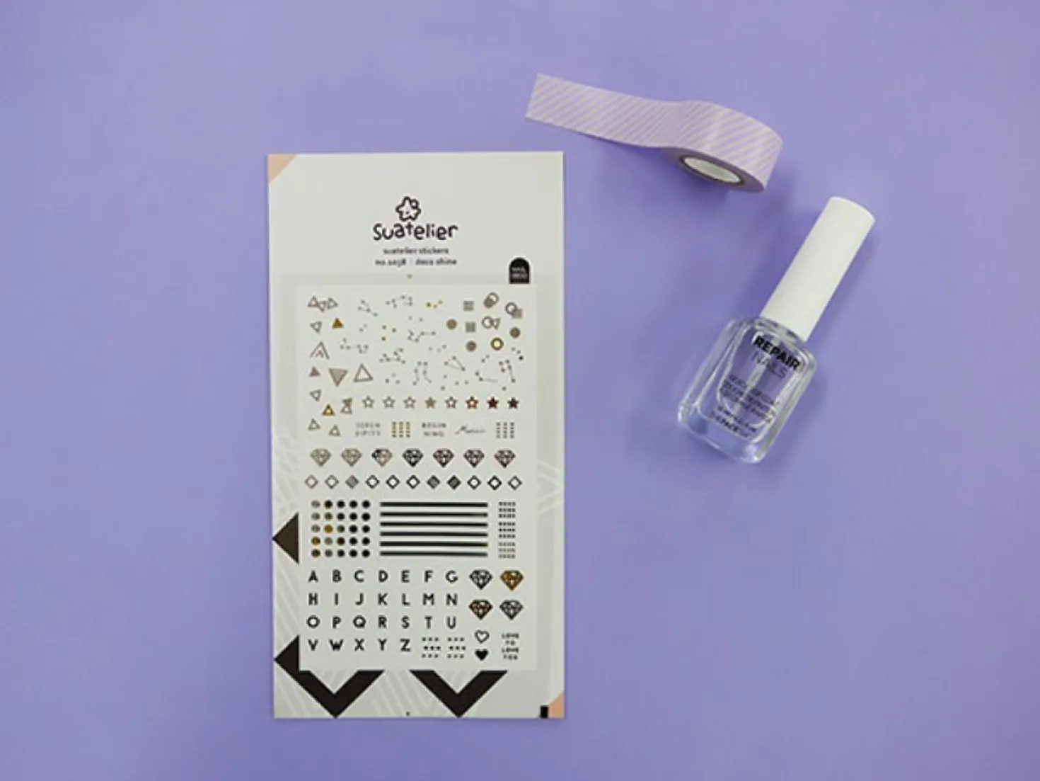 Shine Nail Deco Sticker