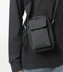 Simple Black Phone Crossbody Bag