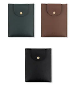 Simple Button Passport Pocket