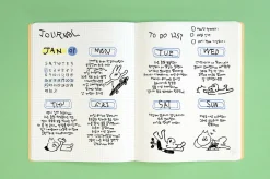 Simple Kind B5 Short Notebook