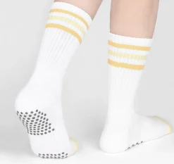 Simple Non-slip Athletic Crew Socks