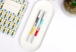 Simple Steel Pen Tray