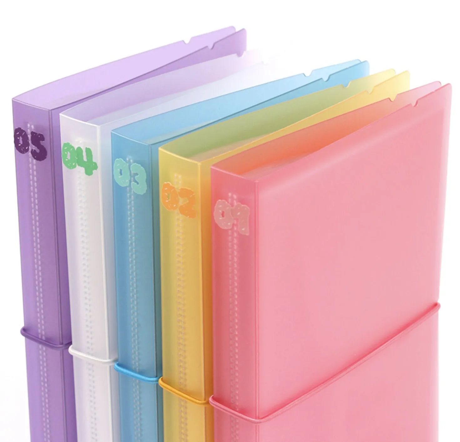 Simple Sticker Pocket File Holder