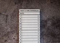 Simple Time Schedule Notepad