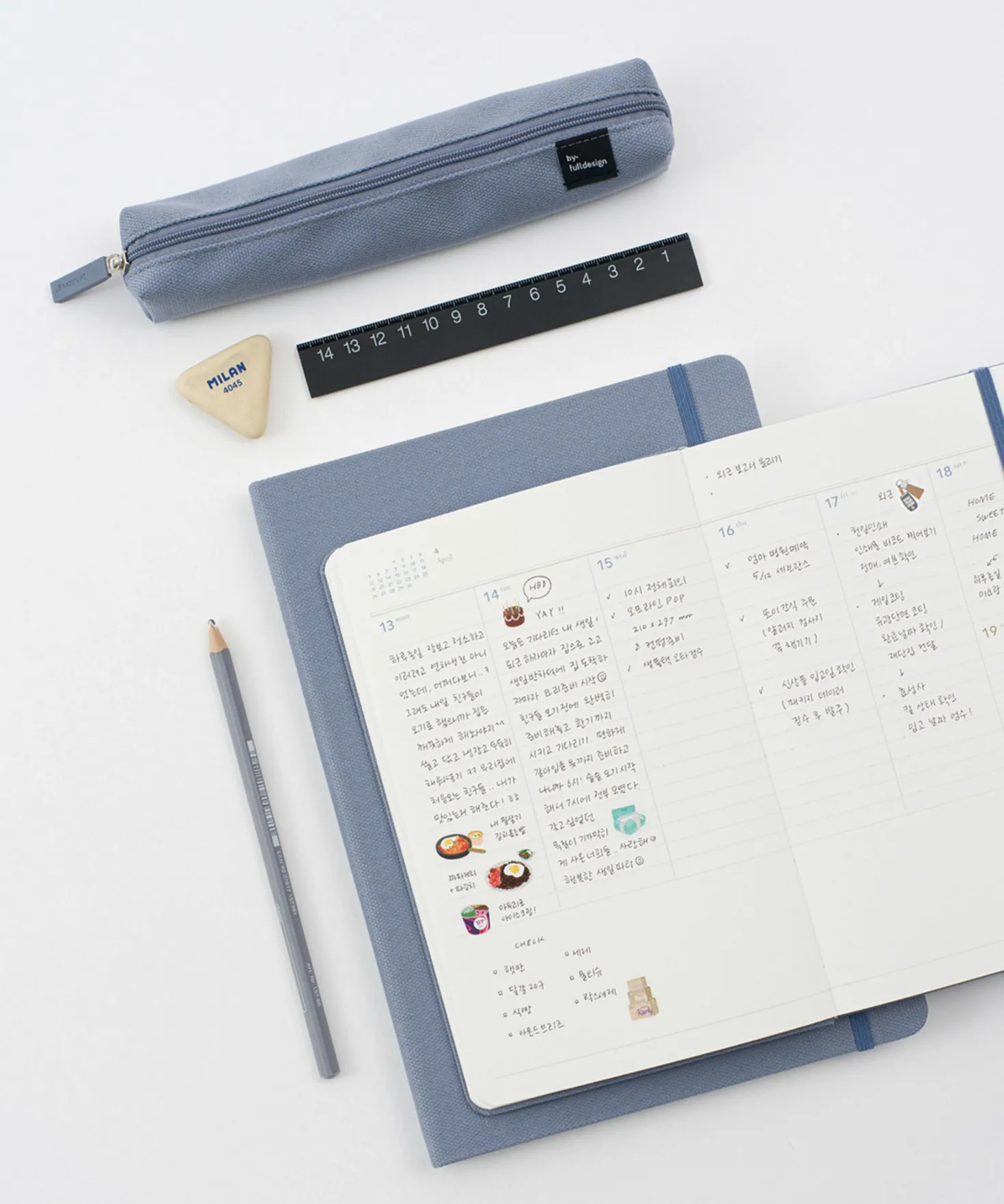 Single Slim Pencil Pocket v8