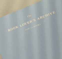 Slim Book Lover's Archive Reading Journal