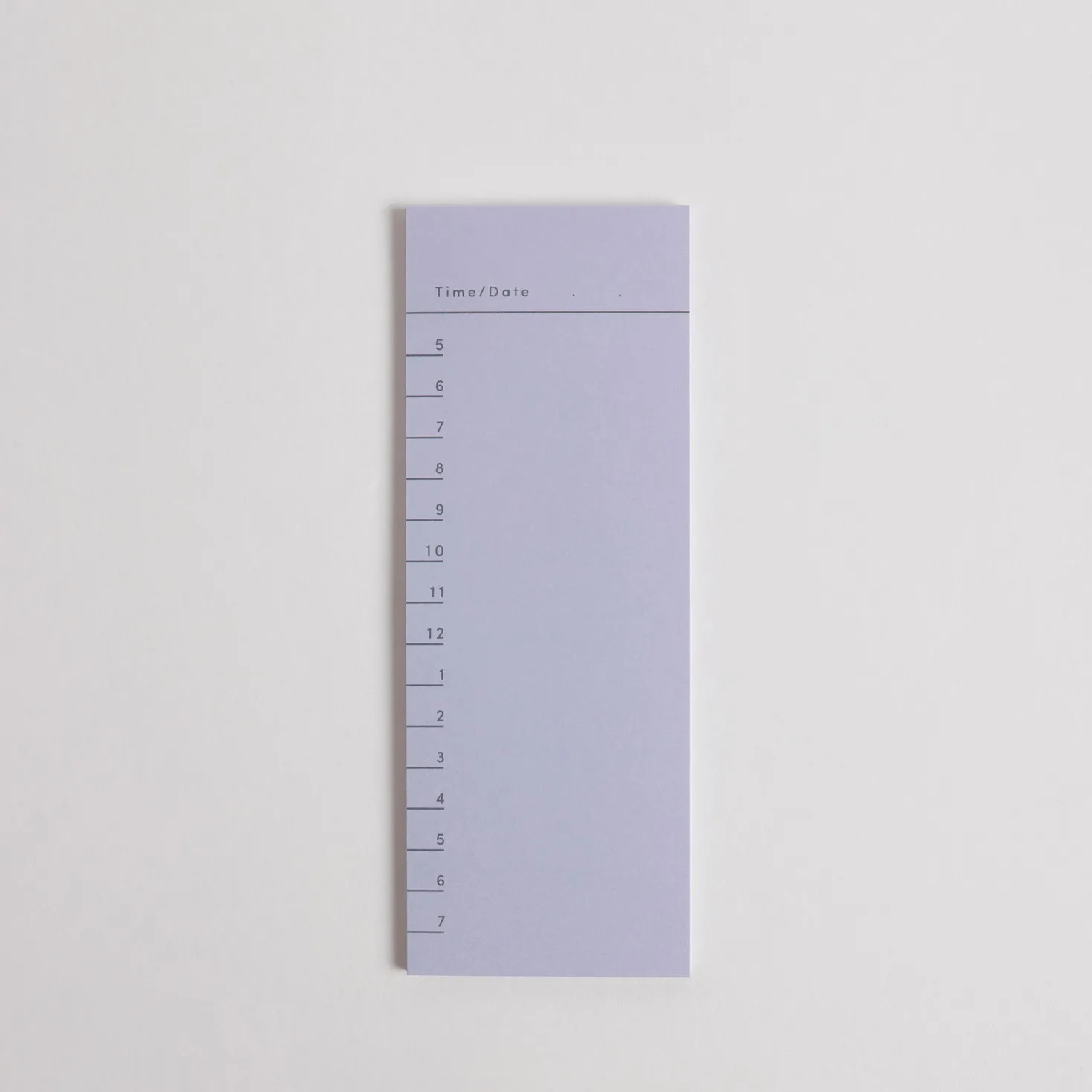 Slim Schedule Sticky Note v2