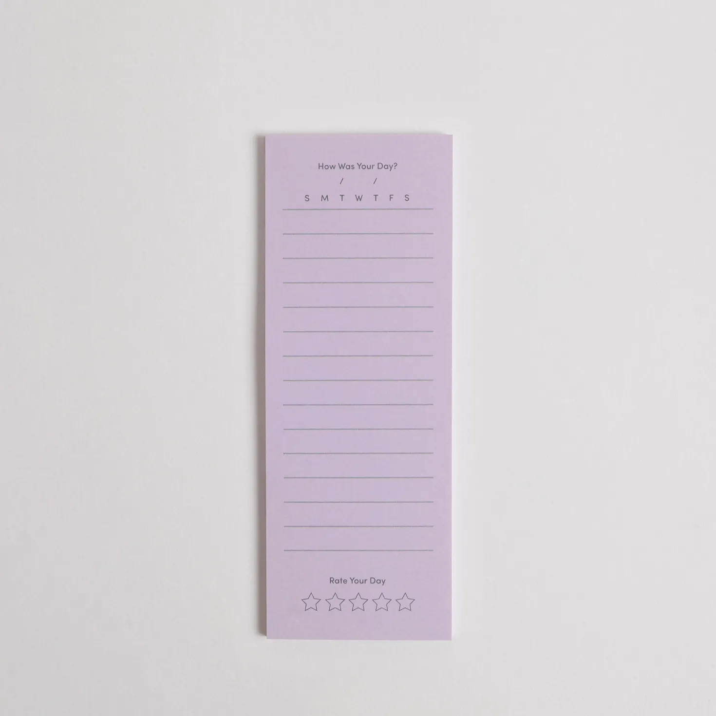 Slim Schedule Sticky Note v2