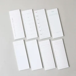 Slim Schedule Sticky Note v1