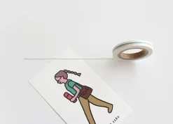 Slim Stitched Pattern Masking Tape