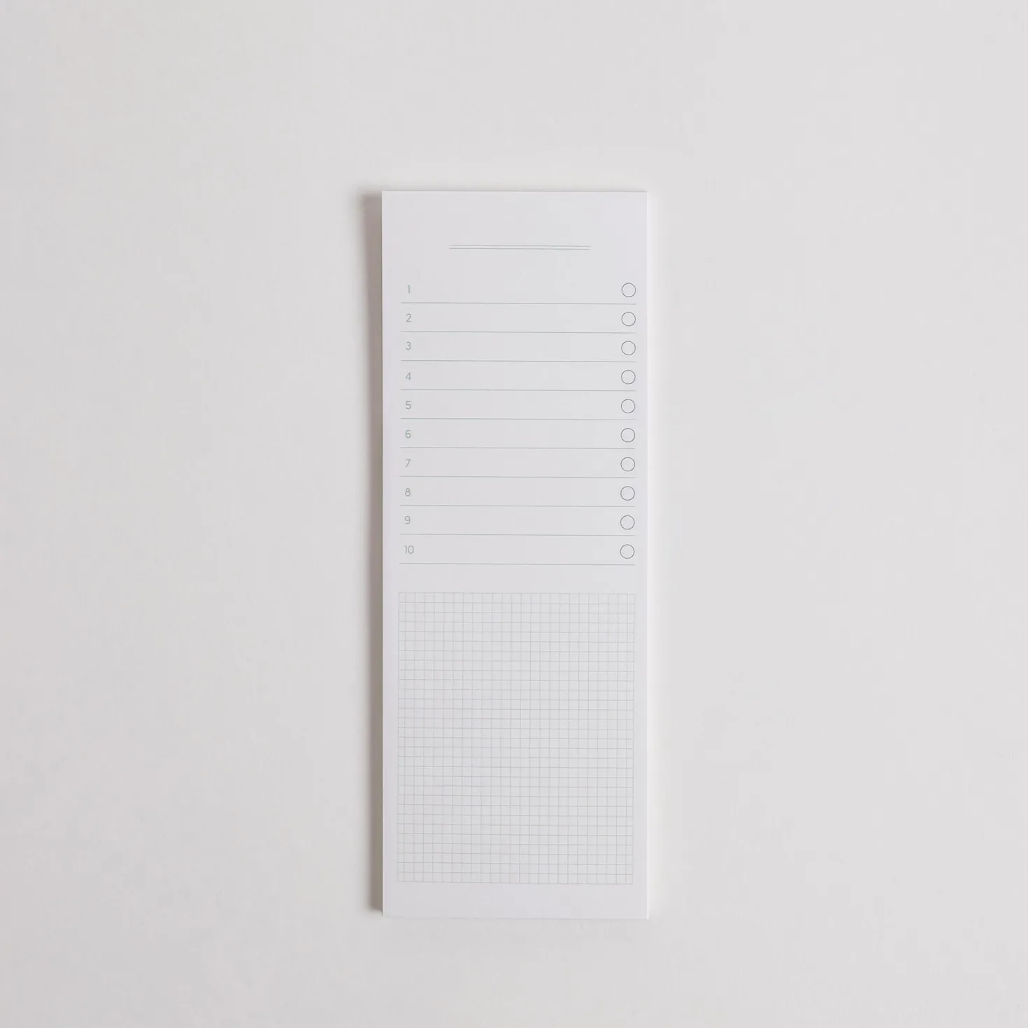 Slim To Do List Sticky Note v2