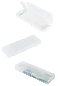 Slim Translucent Pen Case